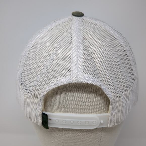 Hooey Snapback Trucker Hat Green One Size Adjustable Embroidered Mesh Back - Picture 6 of 9